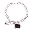 thumbnail image 1 of Pulsera de cadena de corazón Unbranded Colorado America usa mapa silueta joyería encanto 7.5 pulgadas, 1 of 3