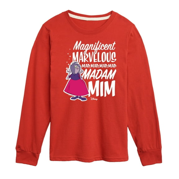 Disney - The Sword And The Stone - MagnifiCan't Madam Mim - Toddler & Youth Long Sleeve Graphic T-Shirt