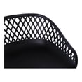 thumbnail image 6 of Moe's Home Collection Piazza Outdoor Barstool Black-Set Of Two, 6 of 6