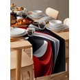 thumbnail image 6 of Moroccon Table Runner 36 Inches, Moroccan Bed Runner Dresser Scarves Tabletop for Indoor Outdoor Parties/Ceremony/Banquet, 13"x 36", 6 of 8