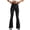Black-1, variant on Stretchy Bell Bottom Jeans for Women Fashion Pull On Bootcut Flared Denim Pants Yoga Leggings Jeggings with Pockets
