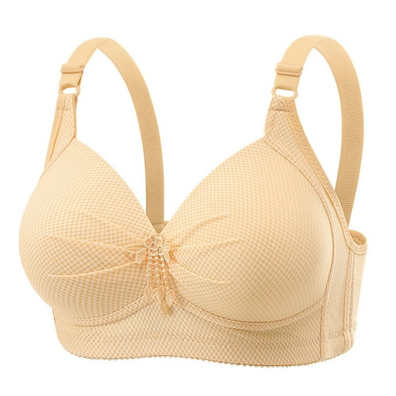 Akafmk Wireless Push Up Bra for Women,High Support Comfortable Bra for Women,No Show Comfortable Underwear for Daily Wear