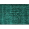 thumbnail image 1 of Ahgly Company Indoor Rectangle Persian Turquoise Blue Bohemian Area Rugs, 5' x 7', 1 of 4