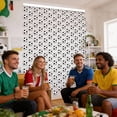thumbnail image 6 of International Soccer Celebration Backdrop Curtain 2 Pack for Game Day Soccer Essentials Photo Booth Decor, 6 of 7