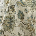 thumbnail image 5 of Levtex Home - Grey Palladium Quilt Set - King/Cal King Quilt (106x92in.) + Two King Pillow Shams (36x20in.) - Paisley - Green, Yellow, Grey, Blue, and White - Reversible - Cotton Fabric, 5 of 5