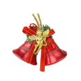 thumbnail image 7 of Christmas Bell Hanging Ornament Set Of 2 Red Bell Decor with Angel and Bow for Christmas Tree Decor Wreath Indoor Holiday Home Decoration, 7 of 7