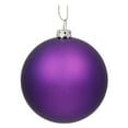 thumbnail image 1 of Vickerman 6 in. Matte Ball Ornament - Set of 4, 1 of 2