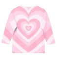 thumbnail image 3 of DxhmoneyHX Valentines Day Shirt Crew Neck Love Heart Graphic Outfit Kids Pullover Tops for 3-12 Years, 3 of 4