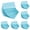 Sky Blue, variant on Dog and Puppy Training Pee Pads, Leak Proof Absorbent Surface for Dog Training and Floor Safety, Regular Size 13 x 17 Inch, 100 Count for Small Pets, Pink