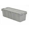 thumbnail image 2 of Orbis LEWIS Solid Print Polyolefin Plastic Rectangular Stackable Storage Trunk, Gray, 2 of 4