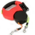 thumbnail image 2 of Evago Dual Retractable Dog Leash - Heavy Duty Double Headed Extendable Dog Leash For Small Medium Dogs Walking Training, With Led Flashlight Walk 2 D, 2 of 5