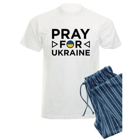 

CafePress - Pray For Ukraine - Men s Light Pajamas