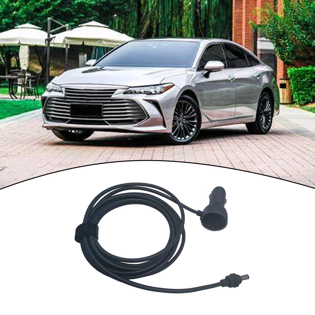 Mosiee For Starlink Mini Power Cable Black 18Awg Wire 3M/5M Mini Dish Antenna 12-24V Dc Power Cable Car Electronics Accessories
