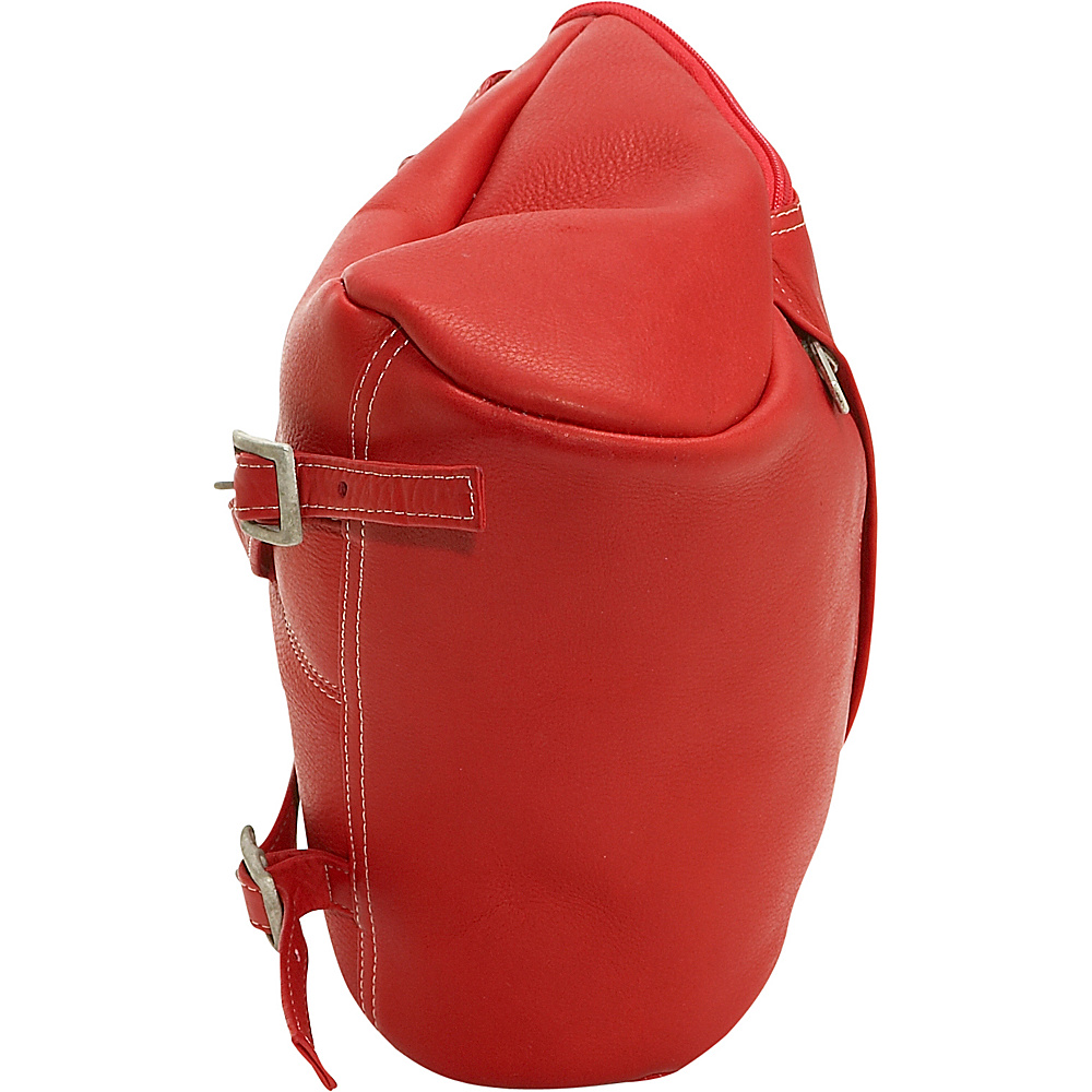 Le Donne Leather U-Zip Mini Backpack LD-030