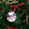 thumbnail image 3 of Loopsun Christmas Decor Delicate Iron Art Christmas Pendant Merry Christmas Tree Hanging Pendant Decor for Winter Christmas Tree Decorations, 3 of 3