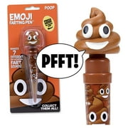 KAMHI WORLD Farting Poop Emoji Pen
