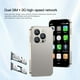 thumbnail image 2 of SERVO 16SE Mini Smartphone 16GB ROM Android 9,0 Wifi Dual SIM en espera Play Store 3G WCDMA 3,0 "teléfono móvil pequeño inteligente nueva versión, 2 of 5