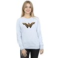 thumbnail image 2 of DC Comics Womens Justice League Movie Wonder Woman Emblem Sweatshirt, 2 of 5