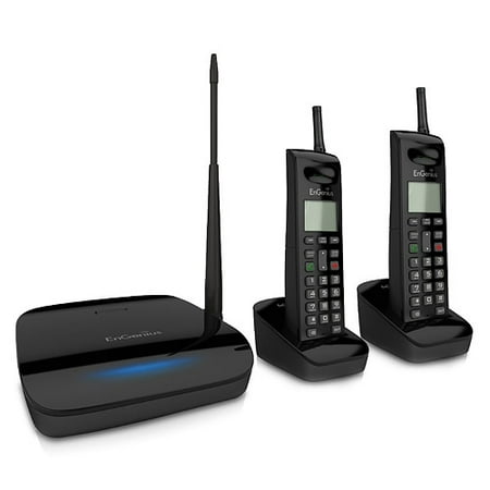 Engenius Freestyl 2 (2 Handsets) Extreme Range Scalable Cordless Phone (Best Low Range Phone)