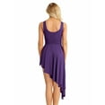 thumbnail image 2 of CHICTRY Womens Lyrical Dance Costume Cutout High Low Skirt Camisole Ballet Leotard Dress, 2 of 7