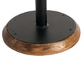thumbnail image 3 of Arteriors 6120 Caymus 14" Wide Rustic Round Backless Counter Stool - Natural, 3 of 5