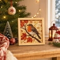 thumbnail image 2 of KRONDO DIY Fabric Art Kit, No-Sew Craft with Wooden Frame & Tucking Tool for Wall Decor & Relaxing Hobby, 2 of 5