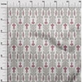 thumbnail image 2 of oneOone Viscose Jersey Fabric Swirl & Paisley Ikat Printed Craft Fabric BTY 60 Inch Wide, 2 of 5