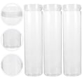 thumbnail image 3 of 3Pcs Kitchen Storage Containers Cereals Nut Storage Jars Reusable Sugar Container with Lid, 3 of 9