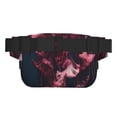 thumbnail image 3 of Easygdp Mesmerizing Pink Jellyfish Fanny Packs para Mujeres y Hombres, Bolsa de Cinturón, Bolsos de Cruz para Trabajo/Correr/Senderismo, 3 of 9