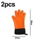 thumbnail image 2 of Guantes de silicona para cocinar, resistentes al calor, para barbacoa y cocina., 2 of 5