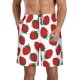 thumbnail image 1 of Fotbe Hand Drawn Strawberry Trajes de Baño Estampados para Hombre, Shorts de Verano de Secado Rápido, Ropa de Playa, Bañadores-Small, 1 of 6