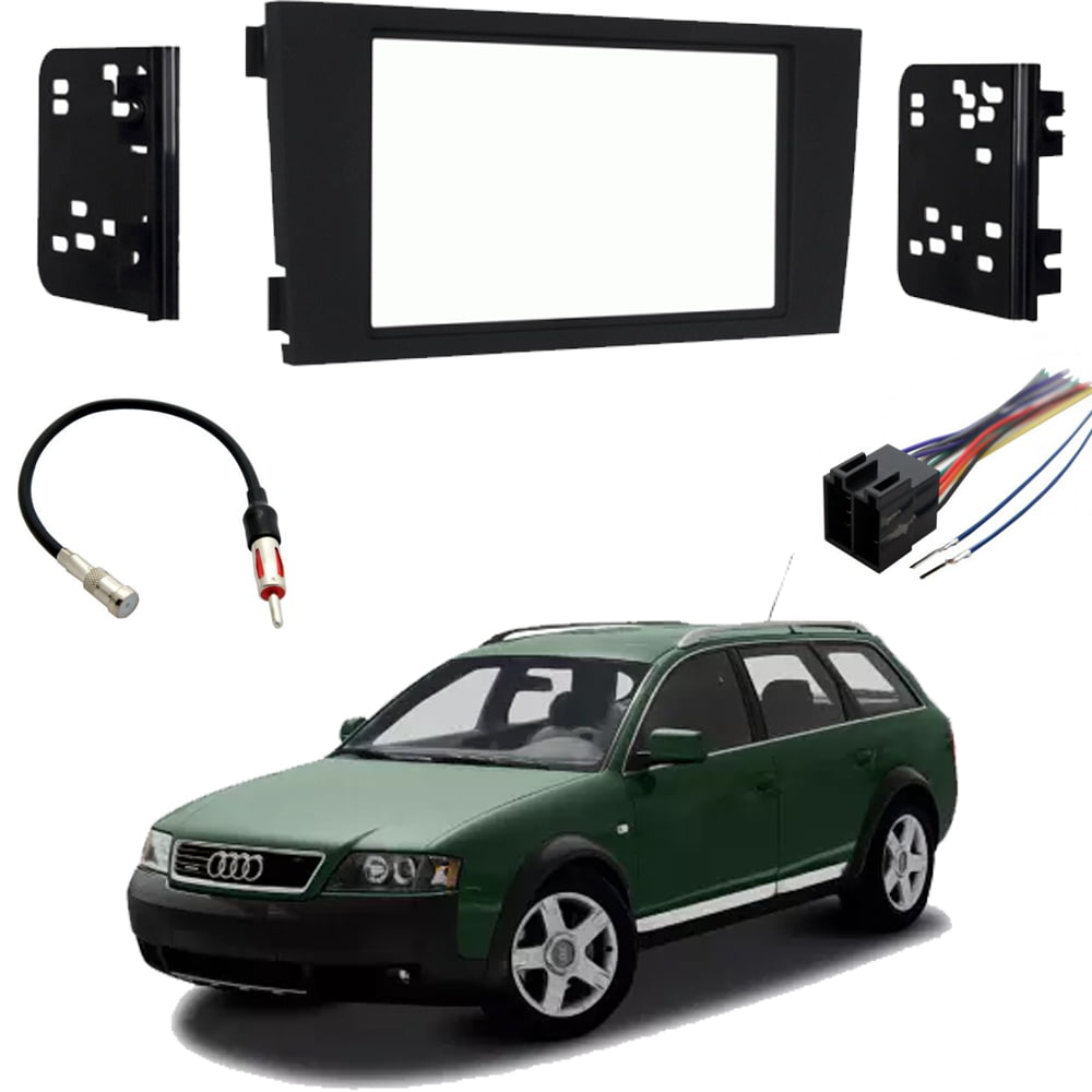 Metra 99-9107B Double DIN Installation Dash Kit for 2002-2008 Audi A4 