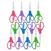Westcott 7" Student Scissors with Anti Microbial Protection, Pack of 12