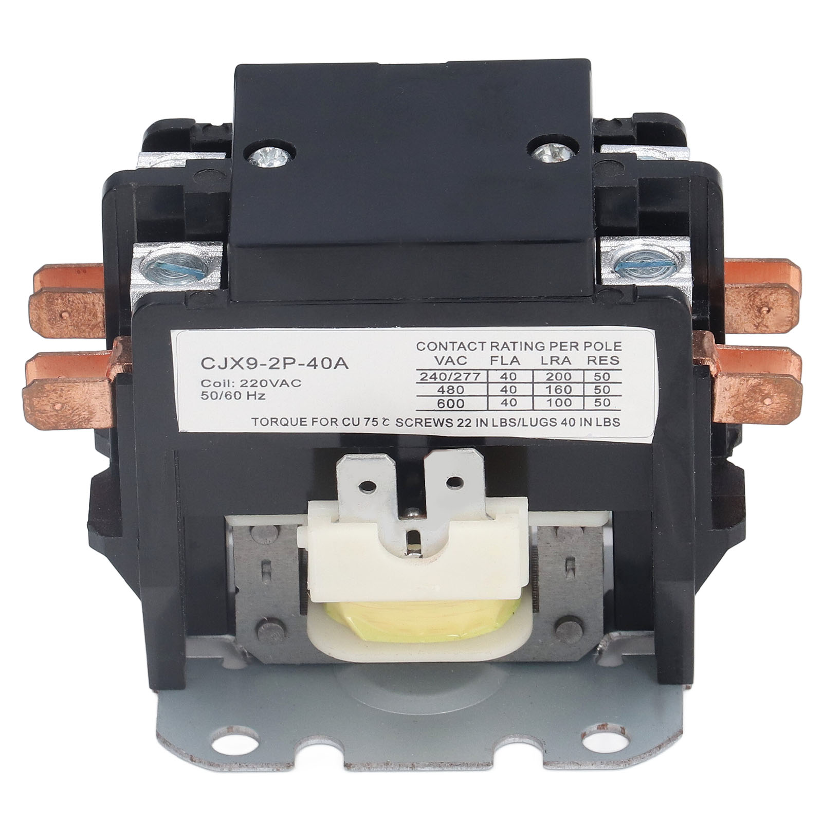 AC Contactor, High Voltage Connection DIN Rail Heavy Duty AC Contactors