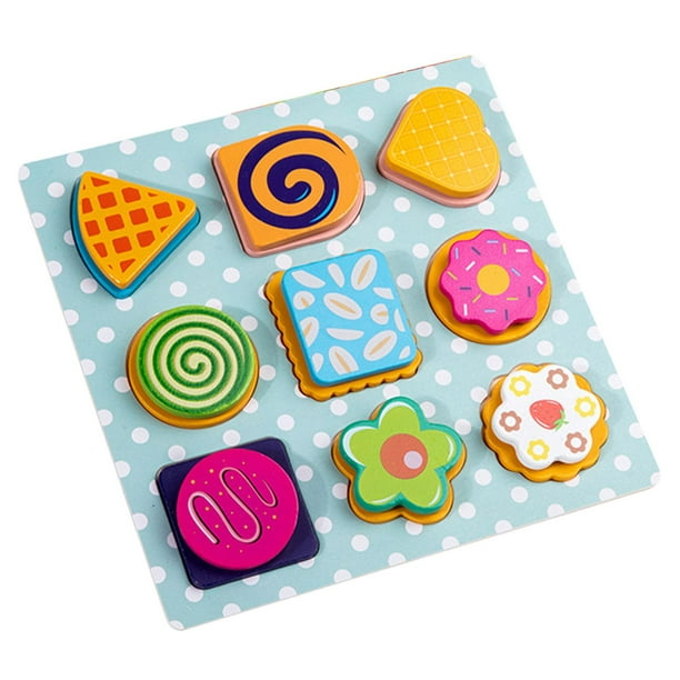 Juego de comida de juguete, juego de simulación, juguete de cocina, juguetes educativos de comida para preescolares, aprendizaje galletas