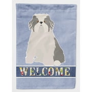 Odis Odessa Domestic Ideal Dog Welcome Flag Canvas House Size