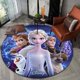 thumbnail image 1 of Disney Frozen print Round carpet children's play room Rug living room bedroom non-slip carpet Children birthday gift Home DecorDiameter 100cm Gao Jinjia LED, 1 of 2