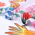 thumbnail image 5 of Floral Tablecloth, Colorful Flower Table Cloth, Spring Summer Table Covers, Waterproof Table Cover for Dining Table Kitchen Party Picnic Camping,Oval-60"x84", 5 of 6