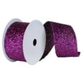thumbnail image 3 of Woven Metallic Wired Ribbon by Vickerman, 3 of 8