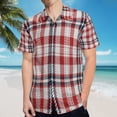 thumbnail image 5 of High Quality Hawaiian Shirts for Men Short Sleeve Aloha Beach Shirt Floral Summer Casual Button Down Shirts Blouses 6LF7W2, 5 of 7