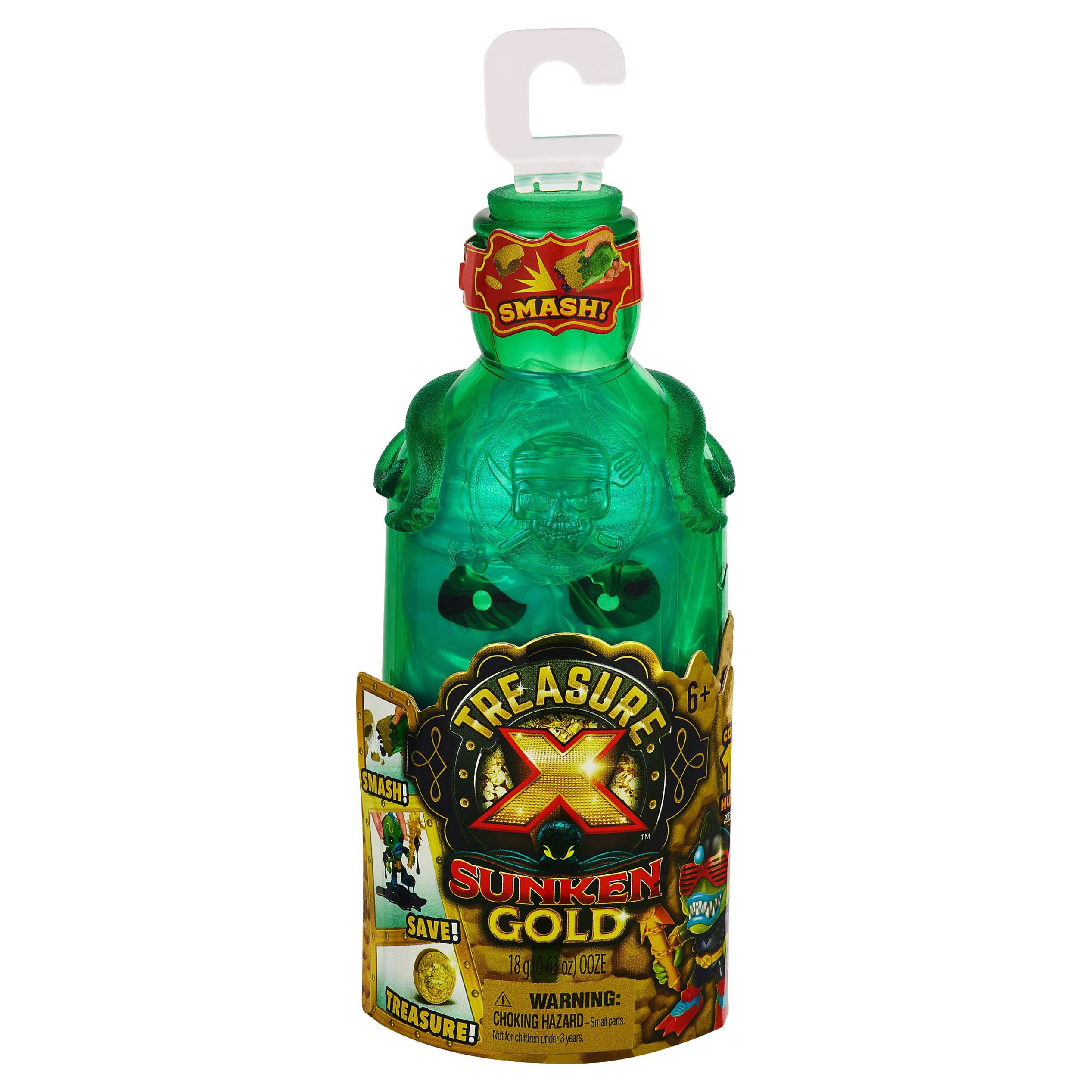 Treasure X Sunken Gold Bottle Smash - Action Figure
