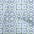 thumbnail image 1 of oneOone Viscose Chiffon Medium Blue Fabric Asian Ikat Sewing Craft Projects Fabric Prints By Yard 42 Inch Wide, 1 of 4
