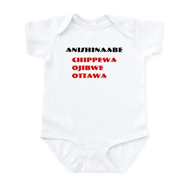 CafePress ANISHINAABE Infant Creeper Baby Light Bodysuit, Size Newborn 24 Months