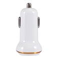 thumbnail image 2 of Car Phone Charger Fast 3.1A Dual USB Power Adapter Mini LED Auto Mobile Phone Charger  White, 2 of 10