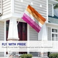 thumbnail image 5 of Anley 3x5 feet Sunset Lesbian Pride Flag - LGBT Les Sunset Pride Flags Polyester, 5 of 7