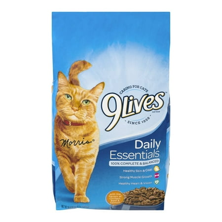 9Lives Daily Essentials Dry Cat Food, 3.15-Pound