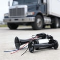 thumbnail image 3 of BotaniNest Trumpet Air Horn With Integrated Compressor And Motor For Truck Vehicle Loud Powerful Sound Upgrade, 3 of 5
