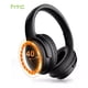 thumbnail image 3 of Auricular gamer inalámbrico HTC HP01 negro con luz LED, 3 of 8