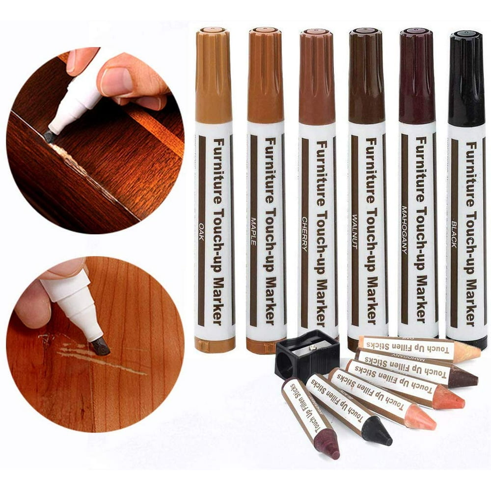 Amerteer Furniture Markers, Furniture Repair Kit Wood Markers