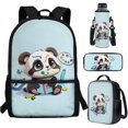 thumbnail image 7 of Jeiento Cute Panda Backpack for Boys 8-10 with Lunch Box Primary School Bag and Lunch Bag Blue Kids Bookbag Age 10-12 Elementary Pencil Case Water Bottle Holder, 7 of 7